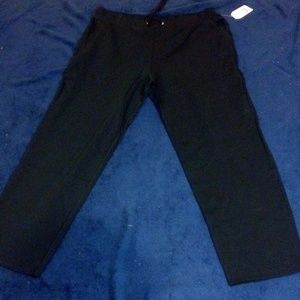 Black comfy pants/relaxed fit